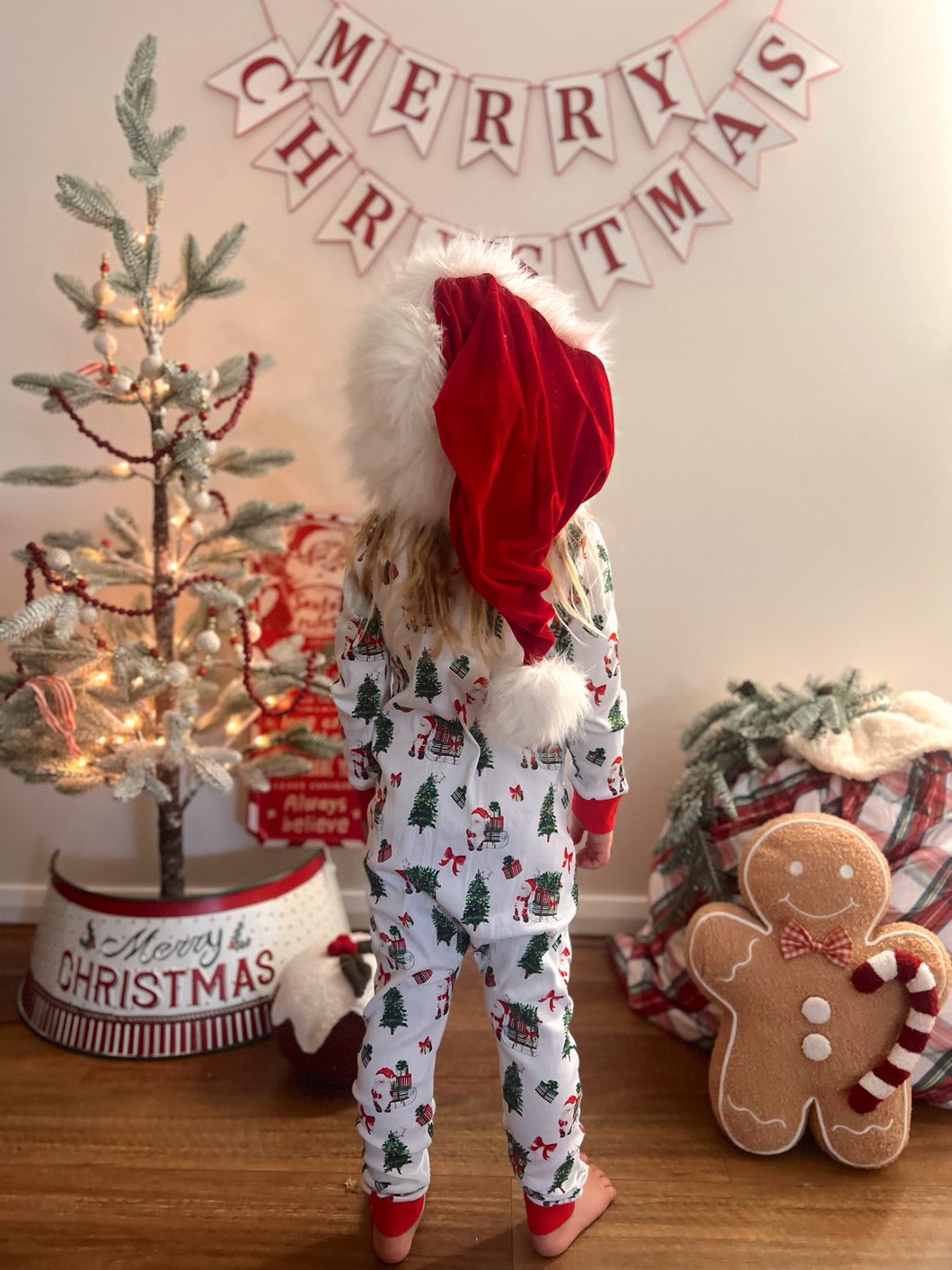 Kids Santa Onesie (6939849883714)