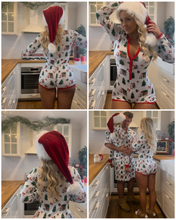 Load image into Gallery viewer, Women’s Santa Playsuit - PRE ORDER (6939862106178)