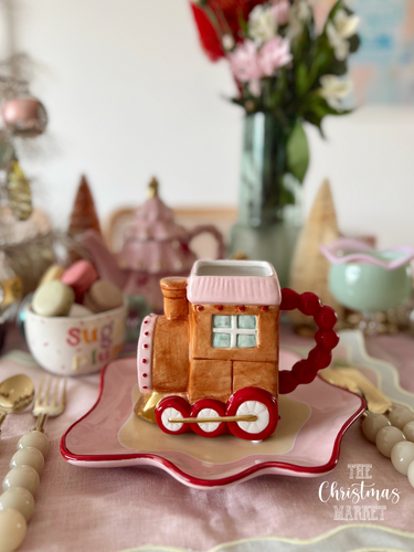 Gingerbread Train Mug - PRE ORDER (6928082993218)