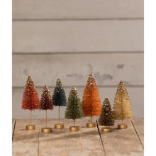 Load image into Gallery viewer, LC2402 - Fall Bottle Brush Trees Set of 7 (7260364439618)
