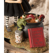 Load image into Gallery viewer, TD9065 - Cauldron Cooking Witch (7260363948098)