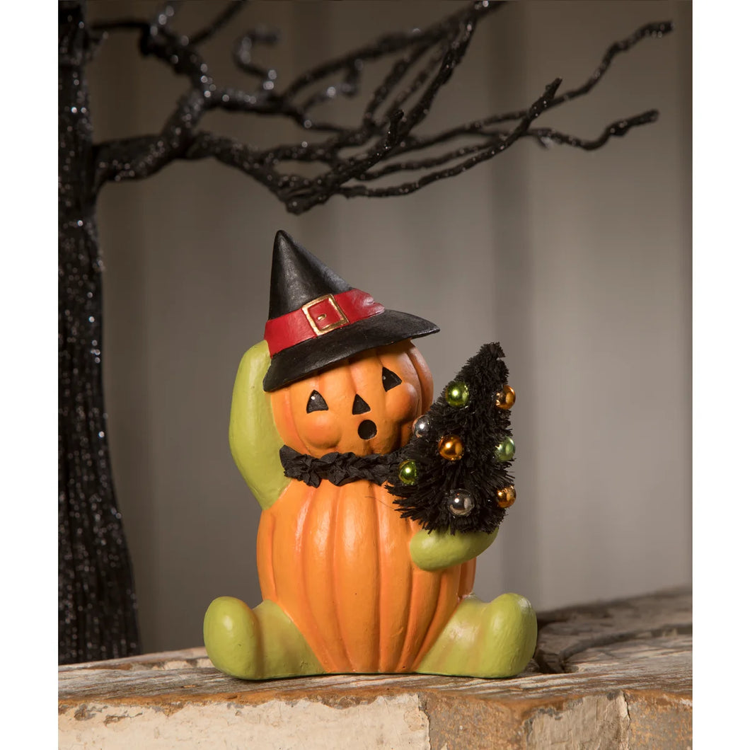 TL2350 - Seated Pumpkin Head Witch (6952756215874)