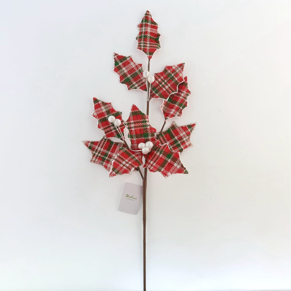 04150 - Tartan Leaf Spray (6683580366914)