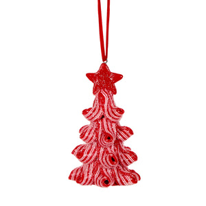 Red and White Strap Tree Hanging (6643191382082)