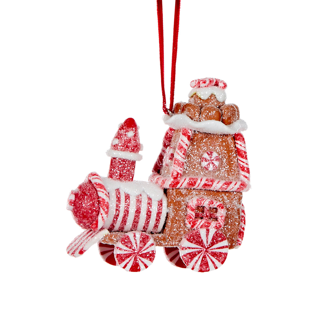 Gingerbread Train Hanging (6643192692802)