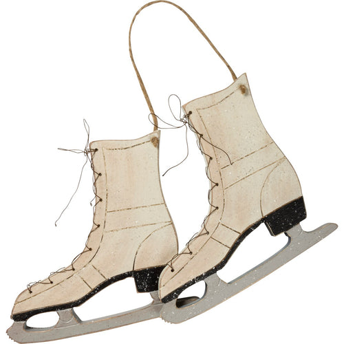 100772 - Wall Decor Carved Skates (6840219500610)