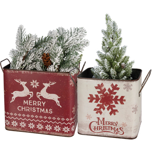 103878 - Bucket Set Merry Christmas (6664310816834)