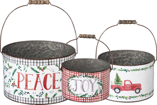 104193 - Bucket Set Joy Peace (6611025592386)