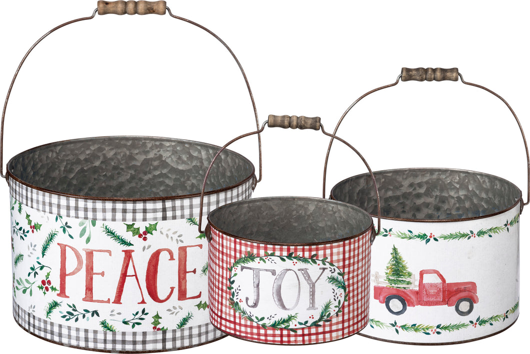 104193 - Bucket Set Joy Peace (6611025592386)