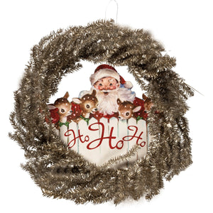 105054 - Tinsel Wreath Ho Ho Ho (6701890175042)