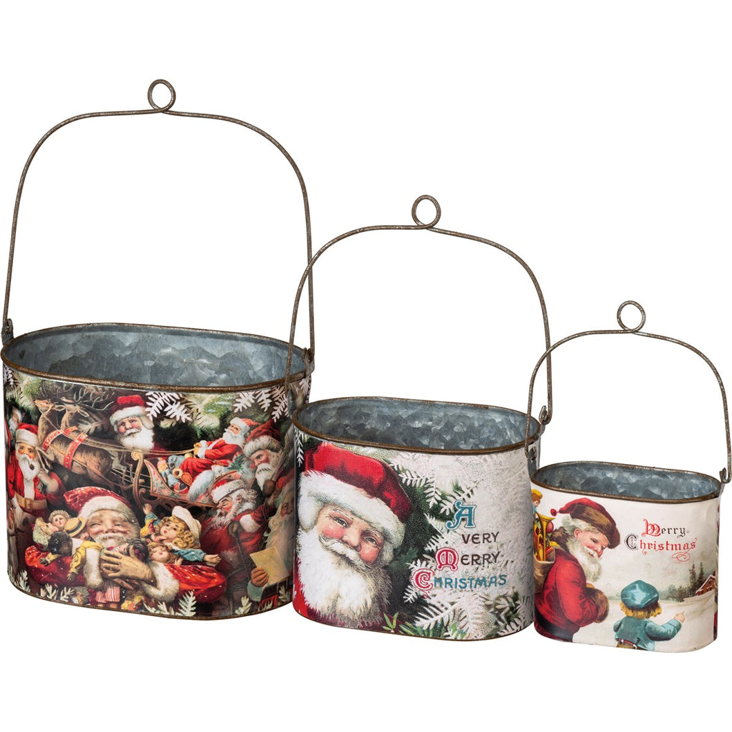 106225 - Bucket Set Merry Christmas (6840262590530)