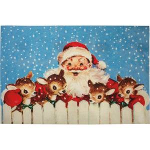 106231 - Rug - Santa & Reindeer (6664324939842)