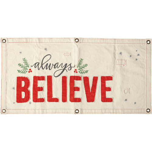 106362 - Wall Banner - Believe (6664327331906)