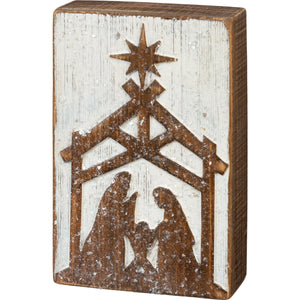 106725 - Embossed Box Sign Nativity (6702295089218)