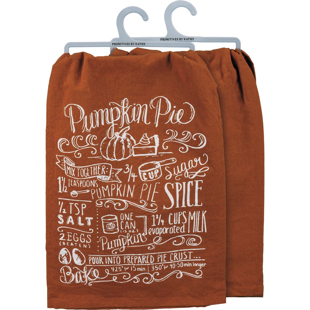 109980 - Dish Towel - Pumpkin Pie (6664873738306)