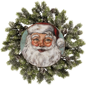 110097 - Wreath Insert Santa (6701535789122)