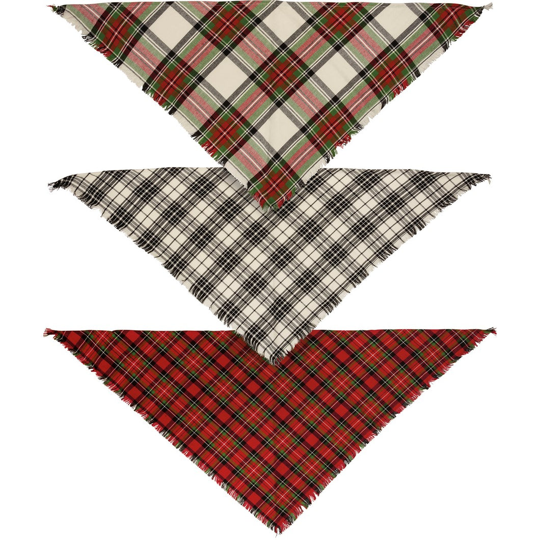 111522 - Pet Bandana Set - PLAID - small (6840182014018)