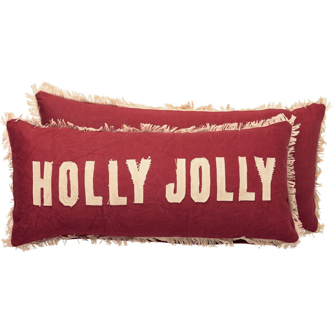 112799 - Pillow Holly Jolly (6840261574722)