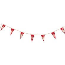 Load image into Gallery viewer, 16674 - Pennant Garland Santa &amp; Cane (6701537656898)