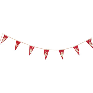 16674 - Pennant Garland Santa & Cane (6701537656898)
