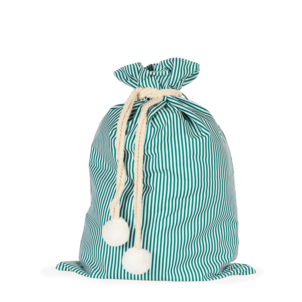 Green Stripe Santa Sack (6791167803458)