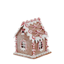 Load image into Gallery viewer, LED Gingerbread House with Santa (6643192627266)