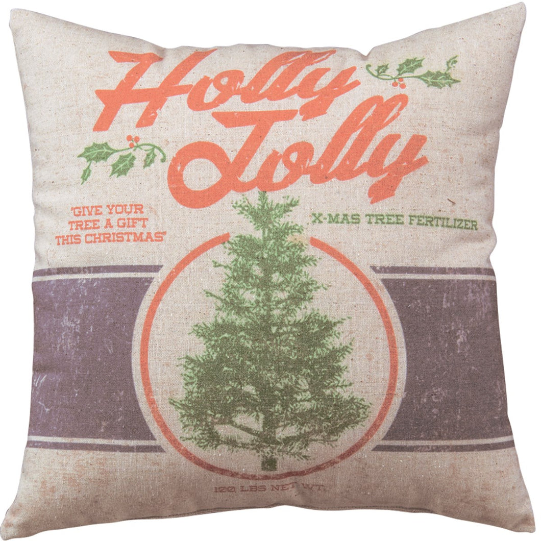 24512 - Holly Jolly Pillow (6701539983426)