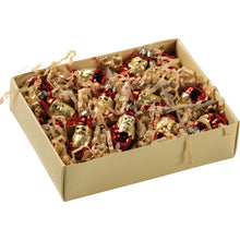Load image into Gallery viewer, 29419 - Glass Santa Ornament Set (6840263082050)