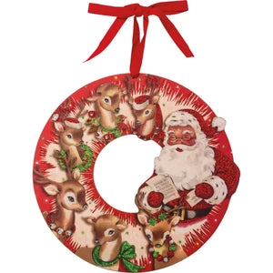 32272 - Wreath Red Santa (6840258232386)