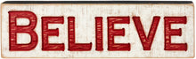 Load image into Gallery viewer, 35882 - Believe Carved Sign (6611029557314)