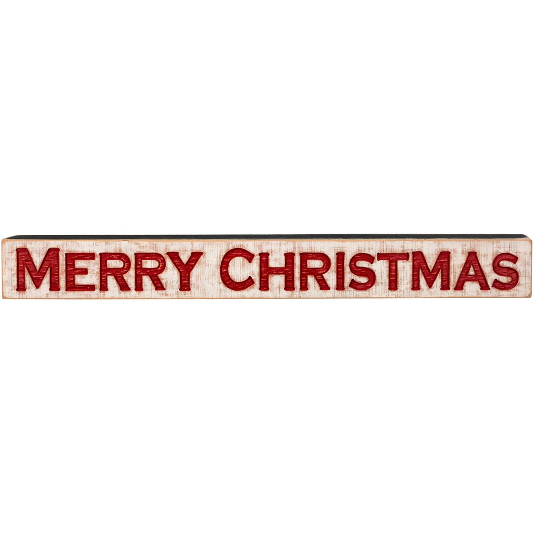 35893 - Carved Sign Merry Christmas (6702297677890)