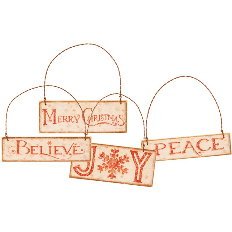 36072 - Christmas Word Ornament Set (6702303346754)