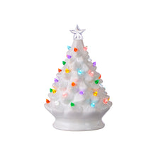 Load image into Gallery viewer, 3920085 - 8&quot; Lighted Christmas Tree White (6715012841538)