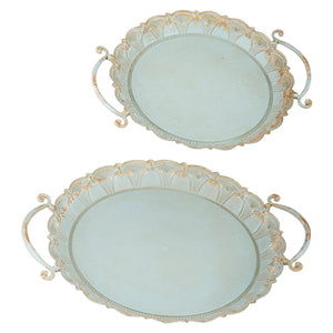 4132266 23" DISTRESSED HANDLED TRAYS (6758023921730)