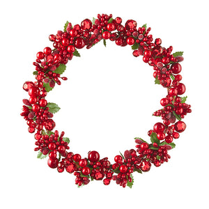 4210122 - 8" Wreath Red (6865088315458)