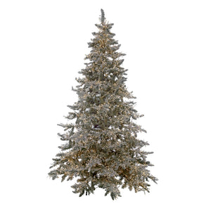 7 foot Snowy Nordic Fir Tree - 6500LED (6807824400450)