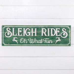 BF196300 - Oh What Fun Sleigh Rides Sign (6719961989186)