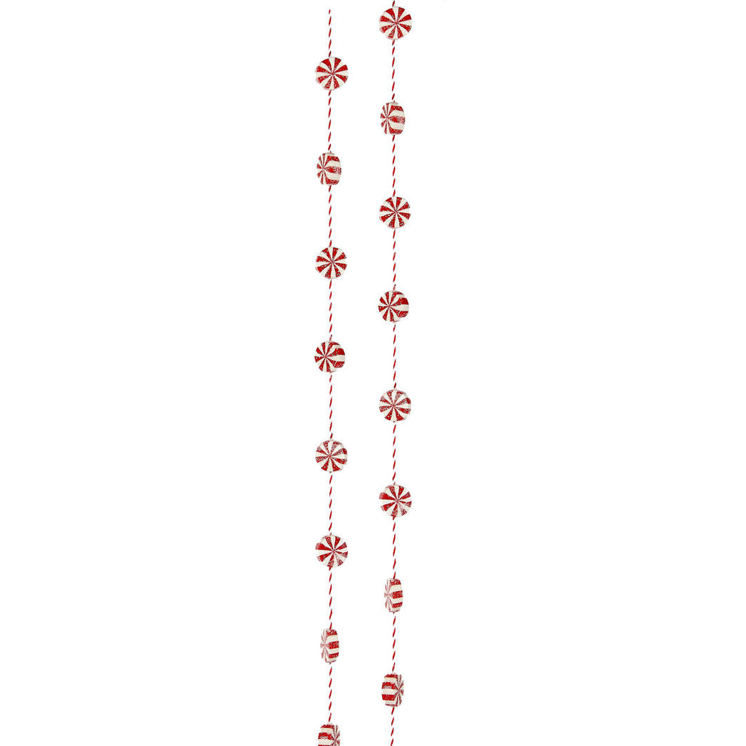 150cm Peppermint Garland (6825305342018)