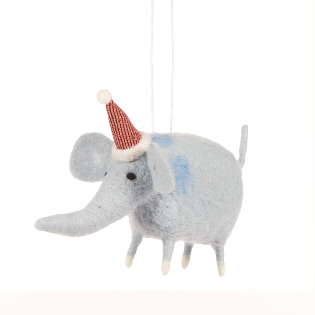 Wool Blue Elephant (6807834132546)