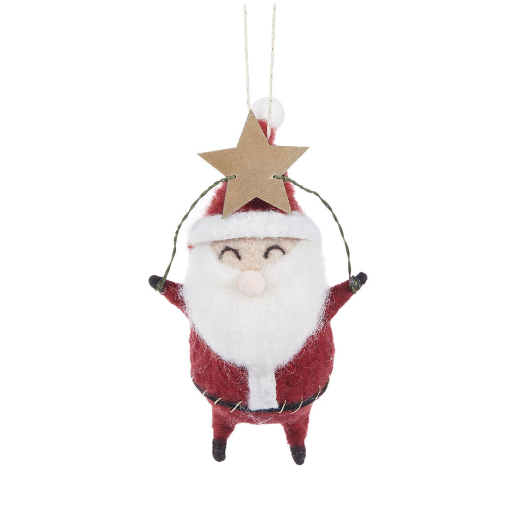 Wool Santa with Skipping Rope (6807833215042)