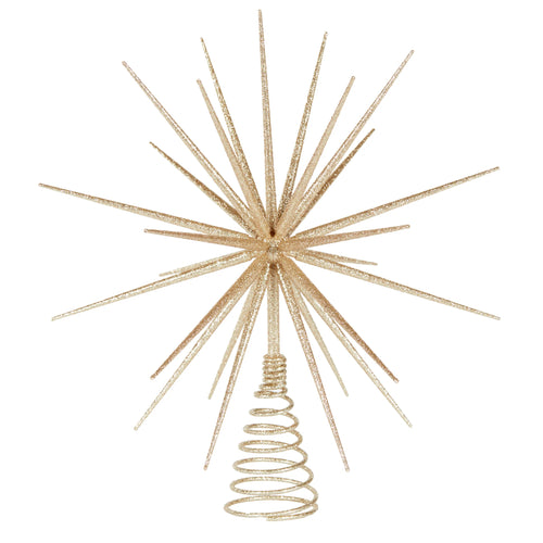 3D Starburst Tree Topper- CHAMPAGNE (6791162167362)
