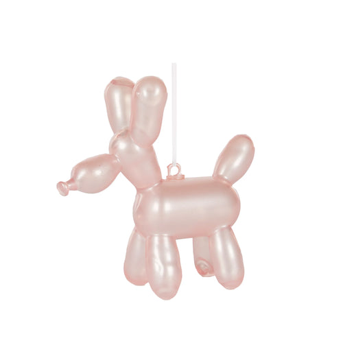 Pearl Pink Dog Balloon Animal Hanging (6791167344706)