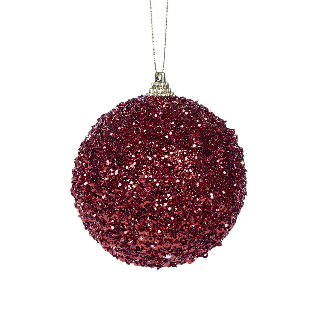 Red Sugar Bauble (6795520278594)