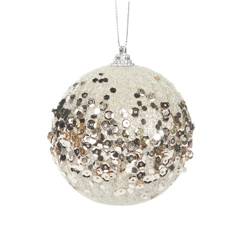 Champagne Wrapped Bauble (6795521228866)
