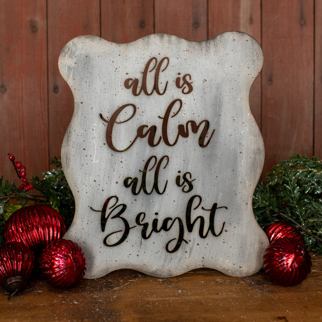 E193198 - Calm Tabletop Sign (6864486760514)