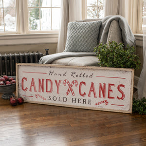 E203002 - Hand Rolled Candy Canes Sign (6864050683970)