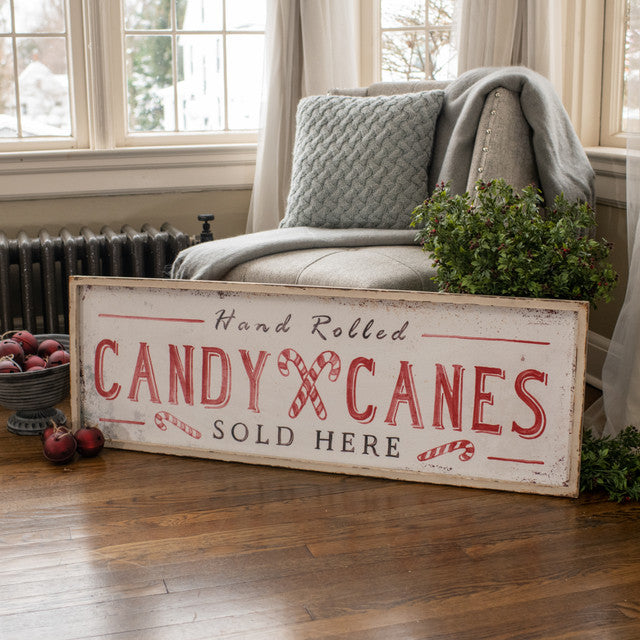 E203002 - Hand Rolled Candy Canes Sign (6864050683970)