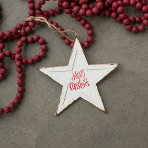 E203564 - Merry Christmas Star Ornament (6864489185346)