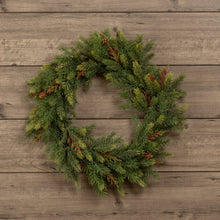 Load image into Gallery viewer, G181572 - Angel Pine &amp; White Spruce &amp; Prickly Pine Wreath (6613612691522)