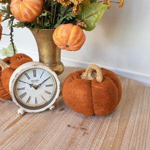 LA207893 - 7" Orange Wool Pumpkin (6864828465218)
